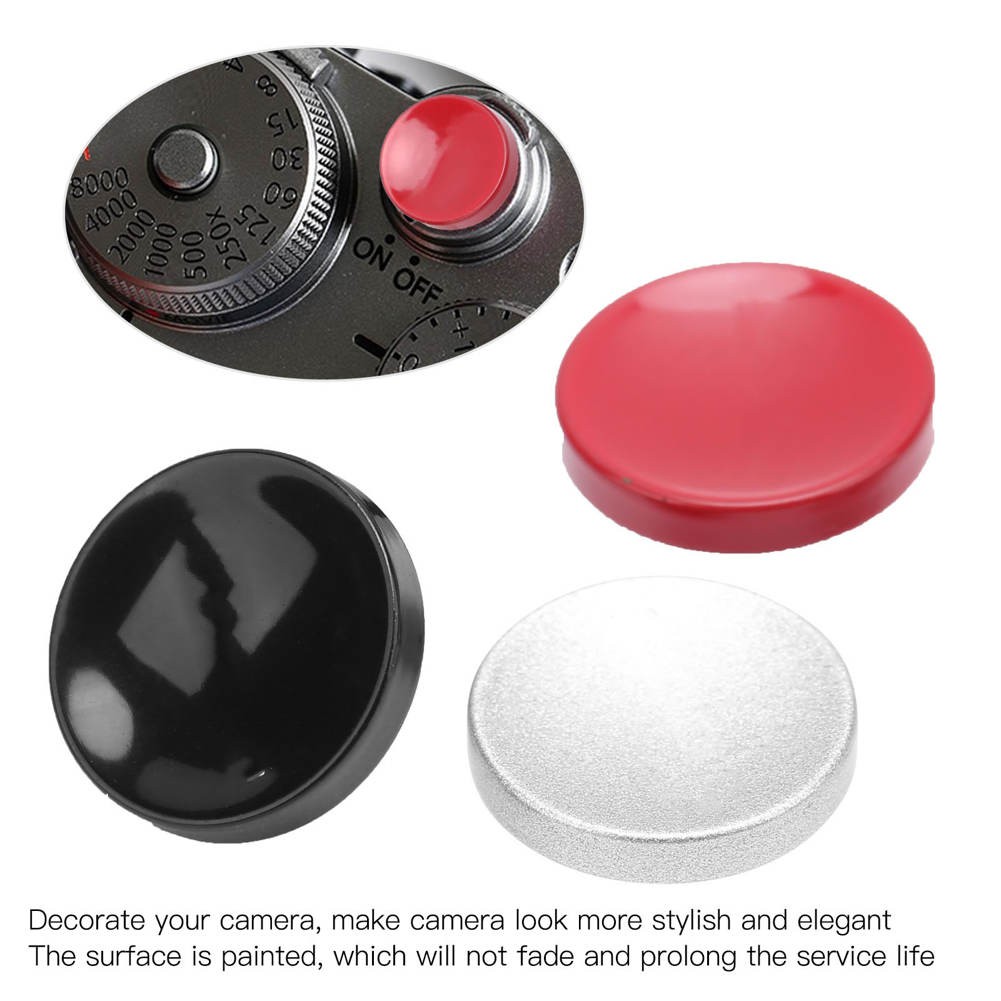 [READY STOCK] Camera Shutter Release Button Metal Concave for Fujifilm X Series