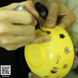 [Móng_Nail] Chén (Bát) Tập Vẽ Móng