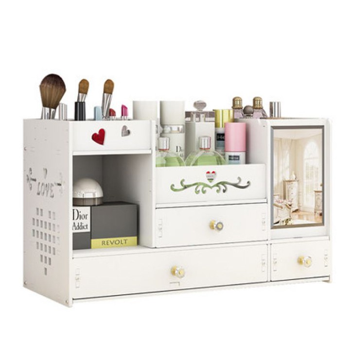 1.TTD-B217 Tủ đựng đồ trang để bàn (25*45*19cm) - Kệ trang điểm để bàn