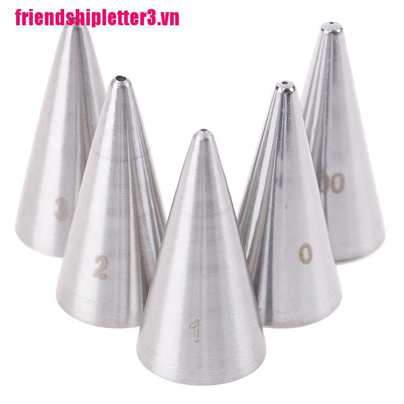 Bộ 3 Đuôi Tròn Trang Trí Bánh Kem 5 Chuyên Dùng