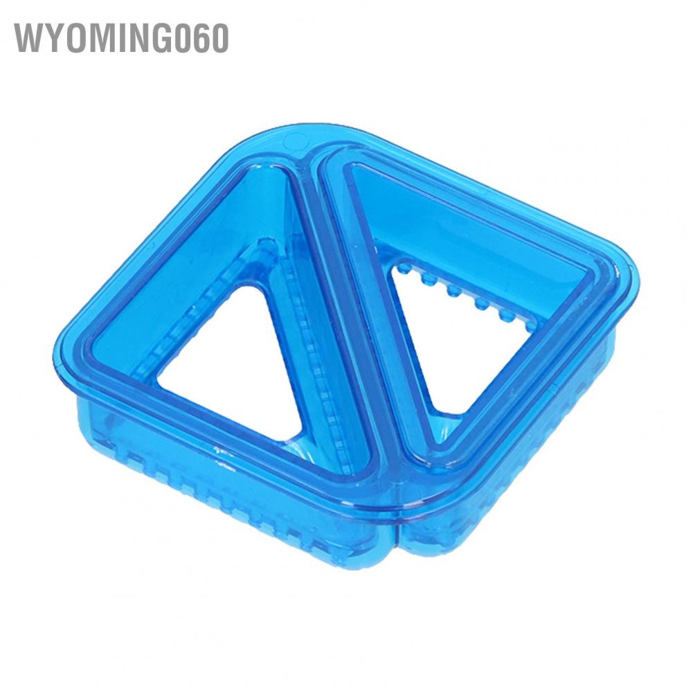Wyoming060 3PCS Sandwich Cutter Sealer Mold Bread DIY Breakfast Food Cutting for Boy