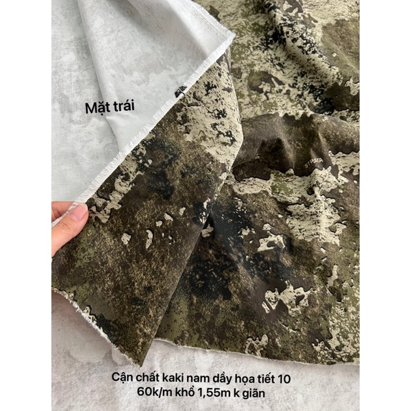 Vải kaki, kaki  cotton, May váy Chống Nắng -Hàn Quốc may Đầm  vải may Chân Zip siêu đẹp mượt-Vải Bền