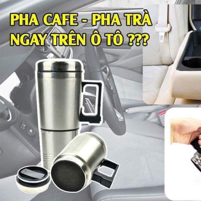 Ấm đun nước siêu tốc trên xe ô tô ( loại 12v và 24v)
