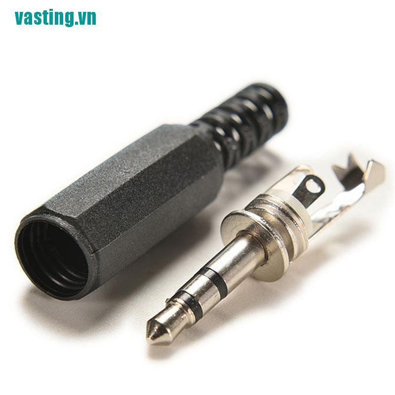 V☆Set 5 Đầu Nối Âm Thanh 3.5mm 1 / 8 &quot;Chuyên Dụng