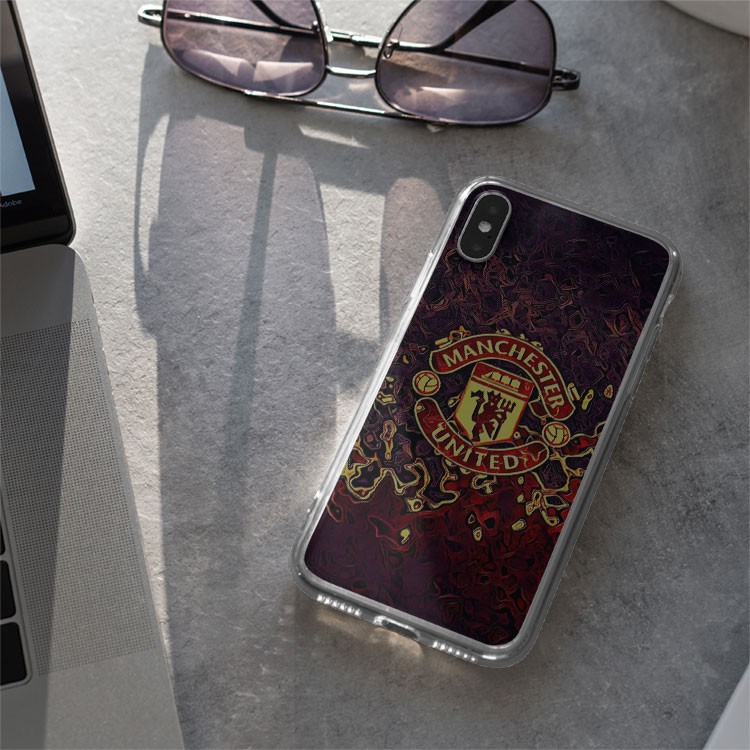 Ốp lưng ốp Iphone logo Manchester United sitcker chan chứa từ 6 đến 12 MAN20210264