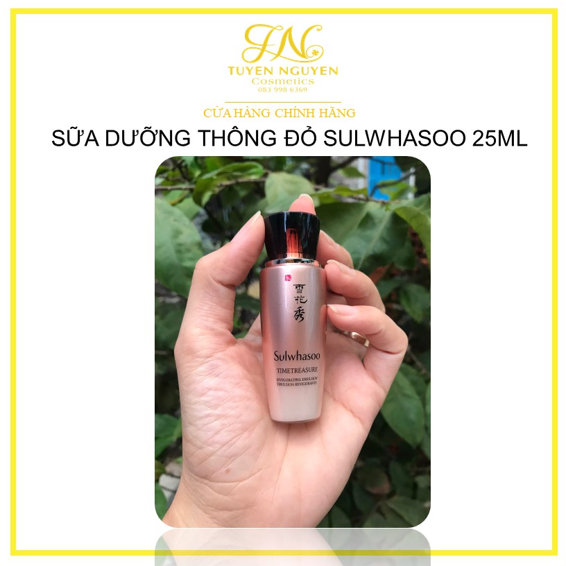 Sữa dưỡng thông đỏ Sulwhasoo 25ml