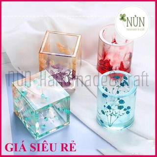 [MỘC68] Khuôn Silicon Làm Ống Đựng Bút Handmade