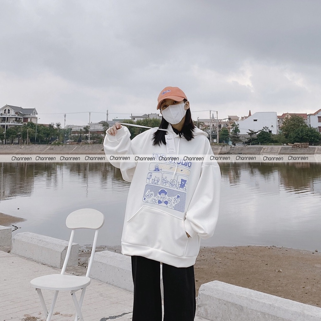 [ẢNH THẬT] Áo nỉ unisex CHANREEN [FREESHIP] siêu dày dặn cho nam và nữ | BigBuy360 - bigbuy360.vn