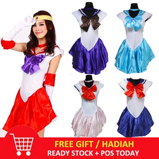 Bộ Đồ Hóa Trang Thủy Thủ Mặt Trăng Quyến Rũ Cho Nữ