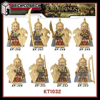 KT1032 Đồ chơi lắp ráp sáng tạo minifigure nhân vật lính gác trong phim Chúa tể những chiếc nhẫn Lord of the rings.