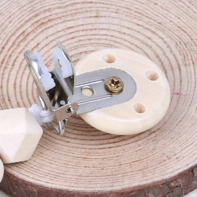 Đồ chơi chuỗi hạt gỗ ngậm mọc răng cho bé