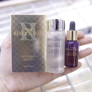 Bộ dưỡng da Missha Time Revolution BEST SELLER Trial Set