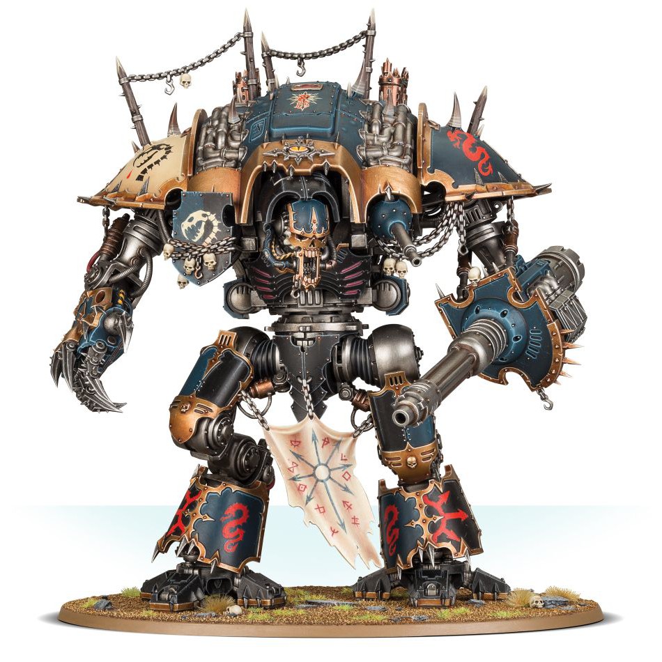 Mô hình nhân vật Warhammer 40k CHAOS KNIGHTS: KNIGHT DESECRATOR