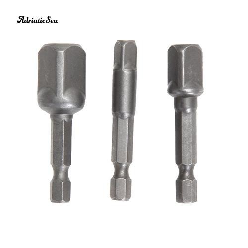 Bộ mũi vặn lục giác cho máy khoan cỡ 1/4 3/8 1/2 inch