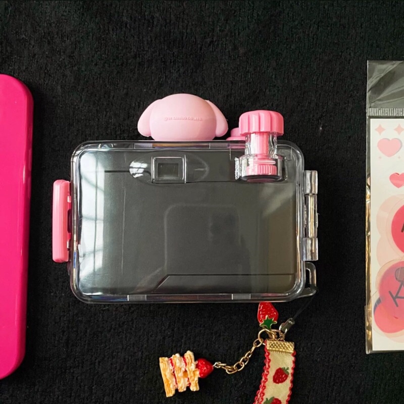 Máy Chụp Ảnh Film Mini Kèm Vỏ Chống Xước Siêu Xinh.