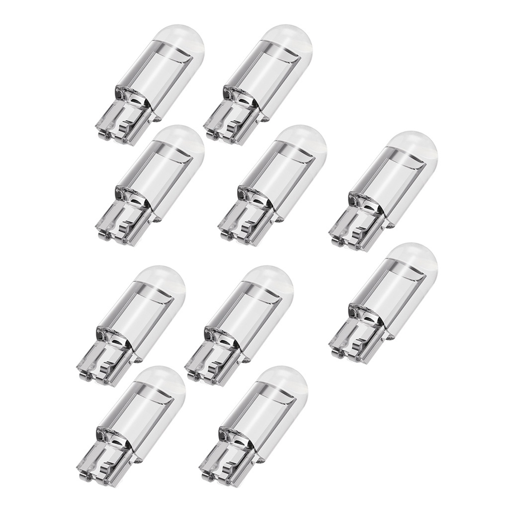 Bộ 10 Đèn Led T10 Cob 12v Ánh Sáng Trắng Cho Nội Thất Xe Hơi | BigBuy360 - bigbuy360.vn