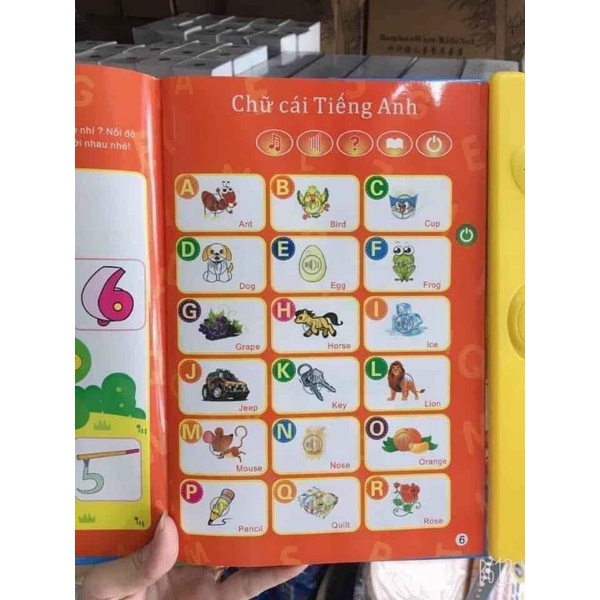 [Rẻ Vô Địch] Sách điện tử Song Ngữ Anh Việt cho bé nhiều chủ đề