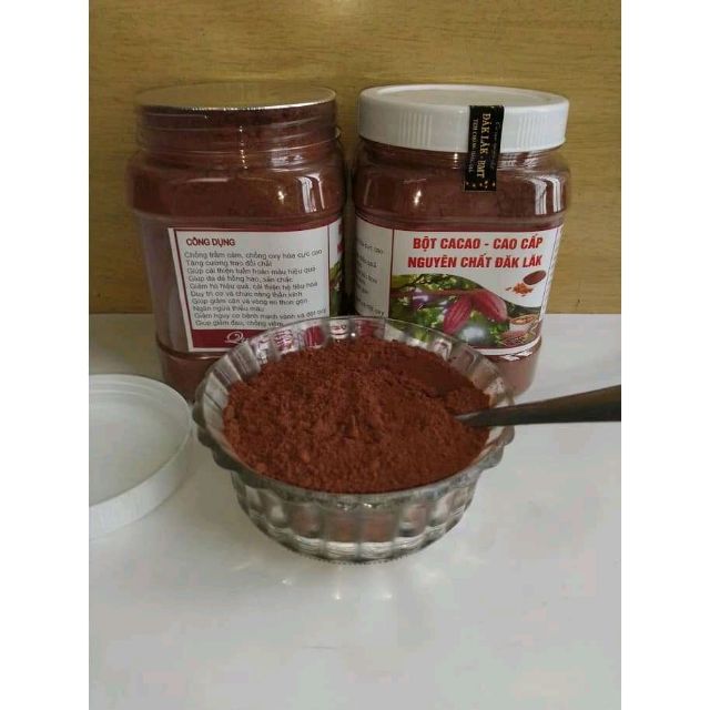 Bột cacao daklak nguyên chất socola