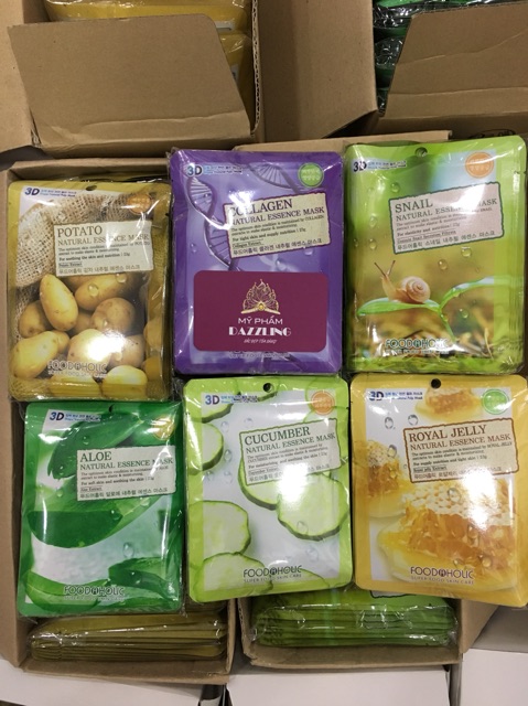 Lẻ miếng Mặt nạ 3D Foodaholic | BigBuy360 - bigbuy360.vn