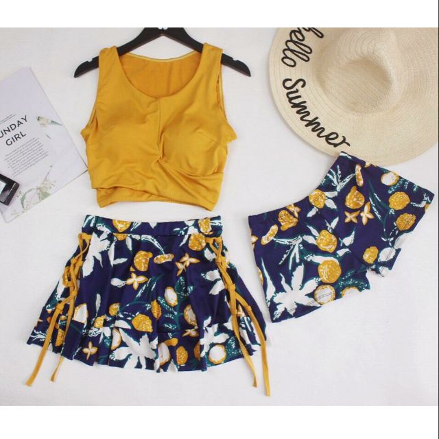 Set đồ bơi 3 chi tiết