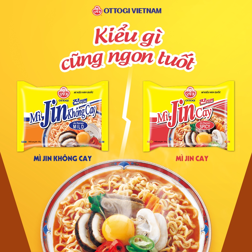 Mì Jin Ottogi gói 120g