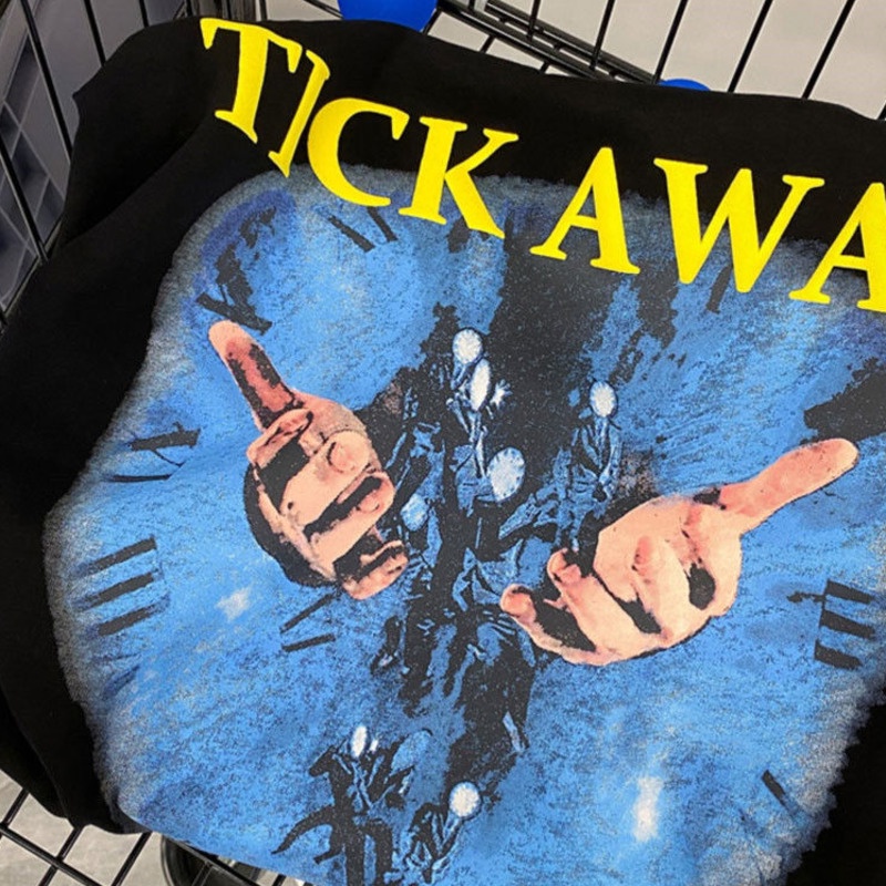 Áo Thun Tay Ngắn In Hình Phong Cách Rock 19B6329 Dành Cho Nam Nữ