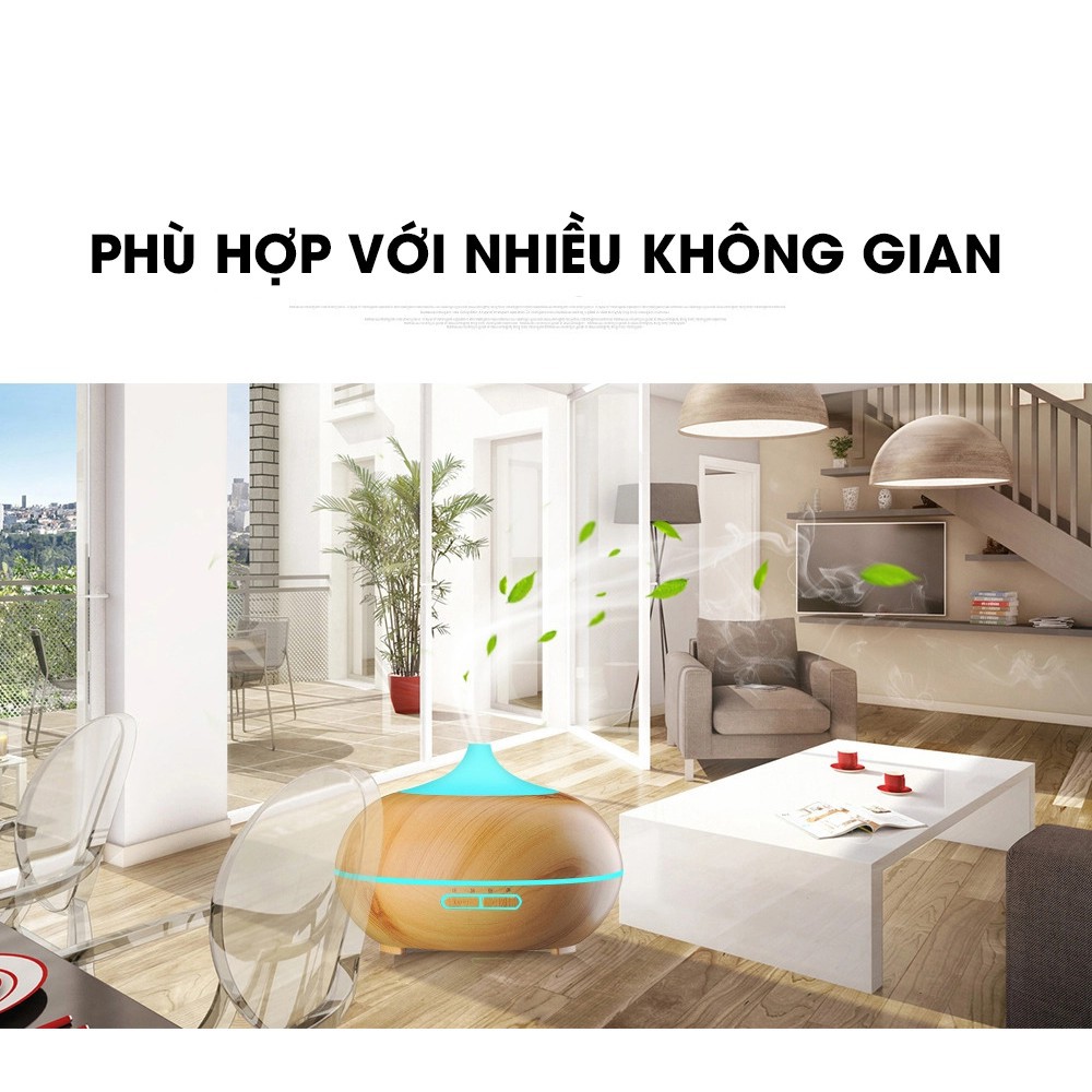 DA BÒ NHẬP KHẨU - MÁY KHUẾCH TÁN HN102GL PHUN SƯƠNG TINH DẦU GỖ LỚN GM -- BÊN ĐẸP 🌟