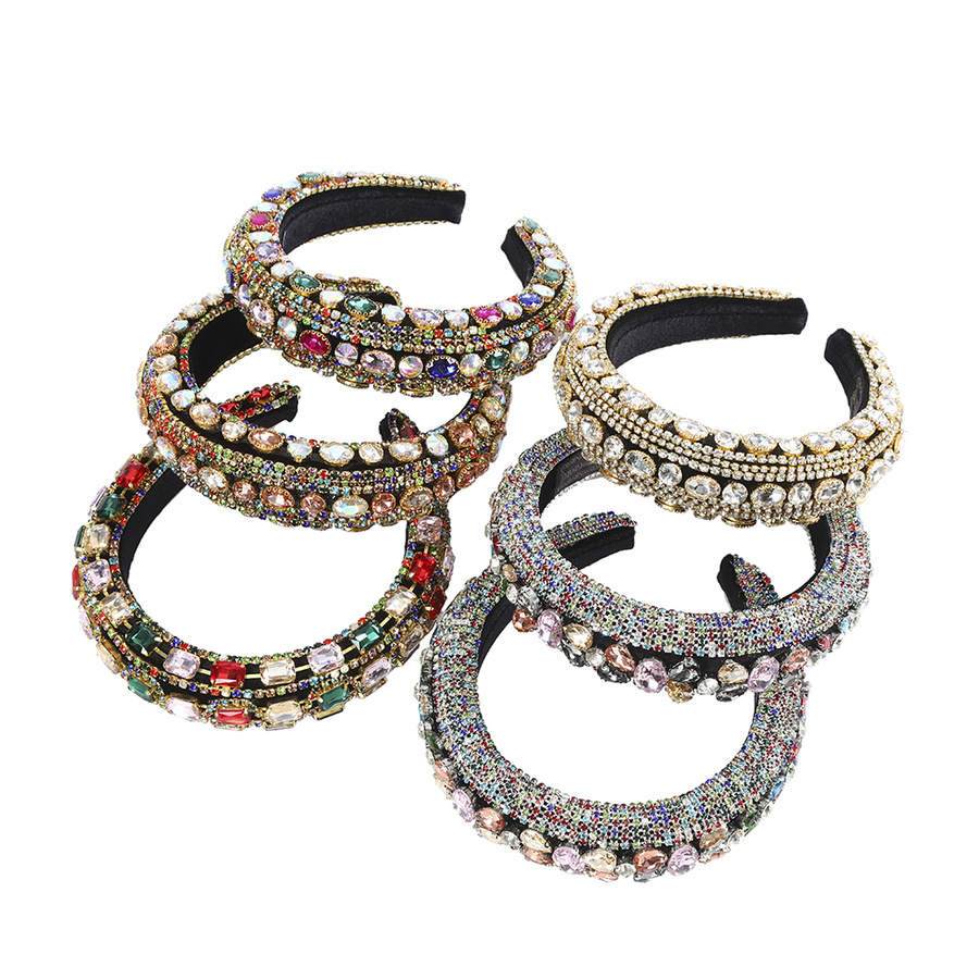 Băng Đô Cài Tóc Đính Đá Lấp Lánh Cho Nữ