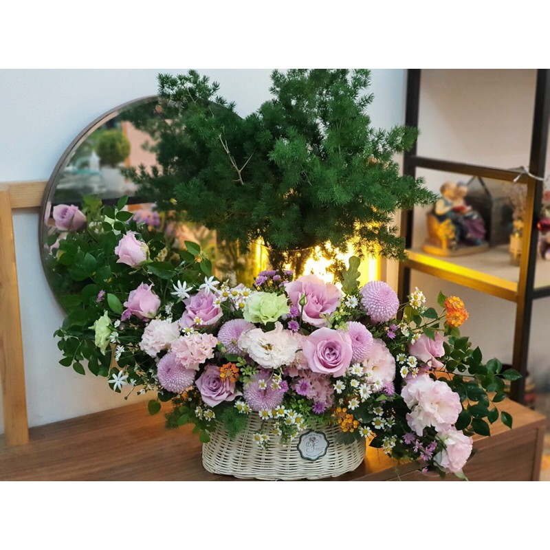 Giỏ cắm hoa túi | BigBuy360 - bigbuy360.vn