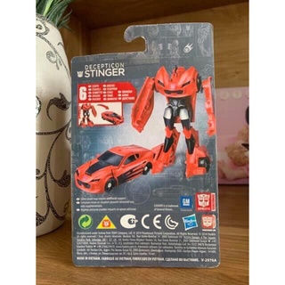 Set 4 Robot Transformers Mini