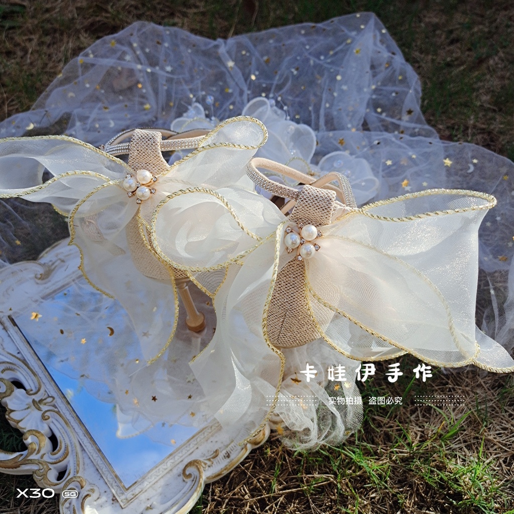 GIÀY CAO GÓT MŨI NHỌN LOLITA KAWAII 4609