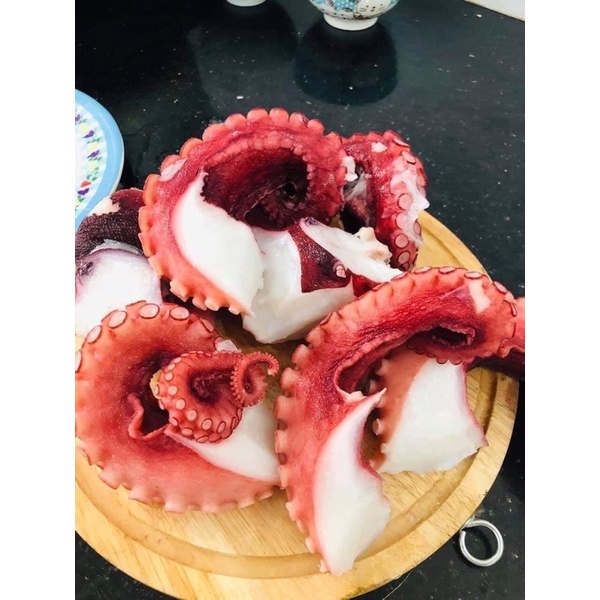 [HỎA TỐC SG] Bạch tuộc giòn tươi ngon nướng, hấp sả 500g
