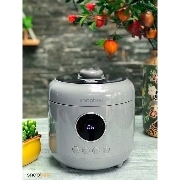 Nồi Áp Suất đa năng Snapbee Queen S45❤️Chính hãng BH 24 tháng❤️ 2 lòng nồi, tặng sách công thức