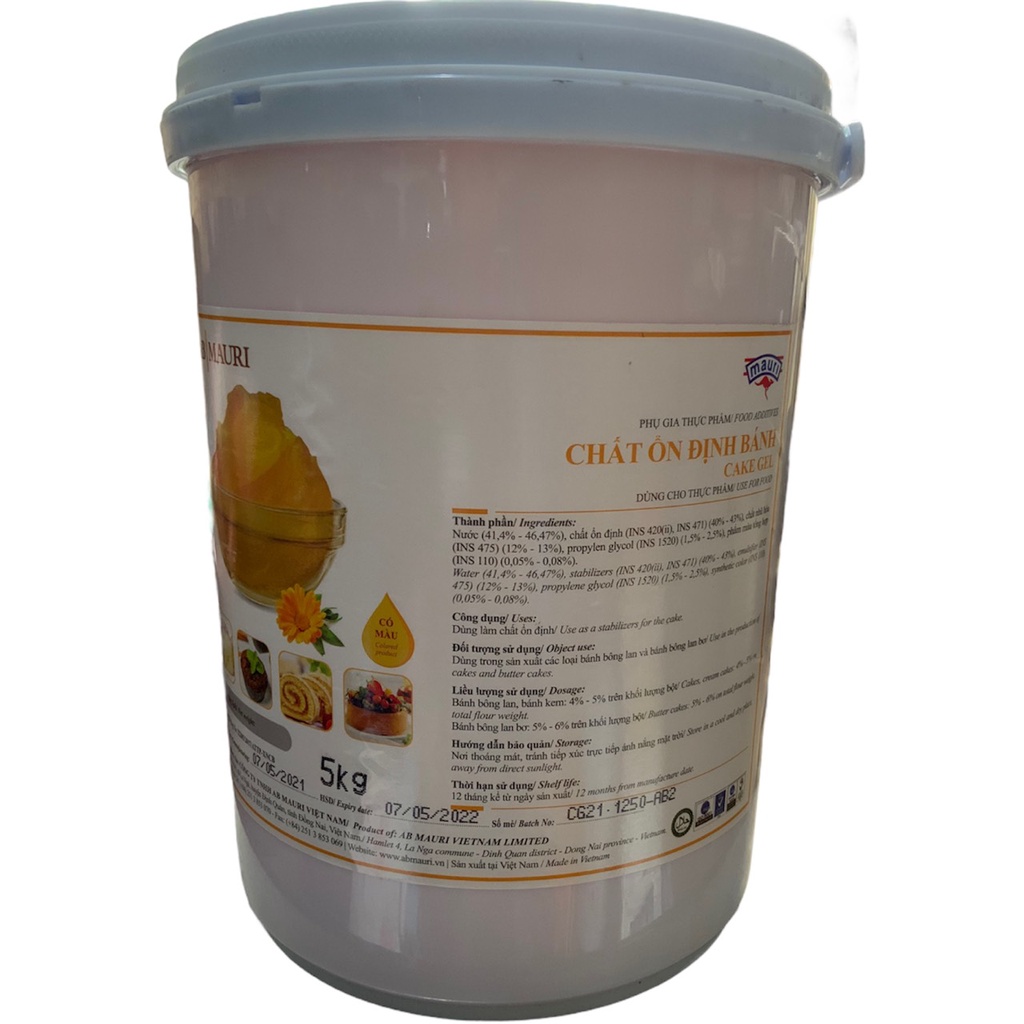 SP CHẤT ỔN ĐỊNH BÁNH, DÙNG CHO CÁC THỂ LOẠI BÁNH