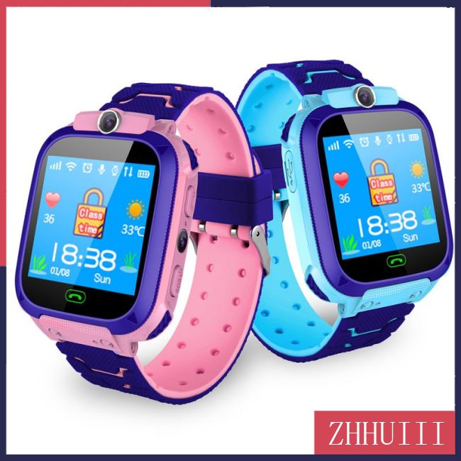 Đồng Hồ Thông Minh Q12B Chống Thấm Nước LBS Định Vị 2G Tương Thích Android IOS Cho Bé