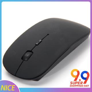 Chuột không dây 2.4G siêu mỏng tiện dụng cho máy tính để bàn/laptop kèm phụ kiện
