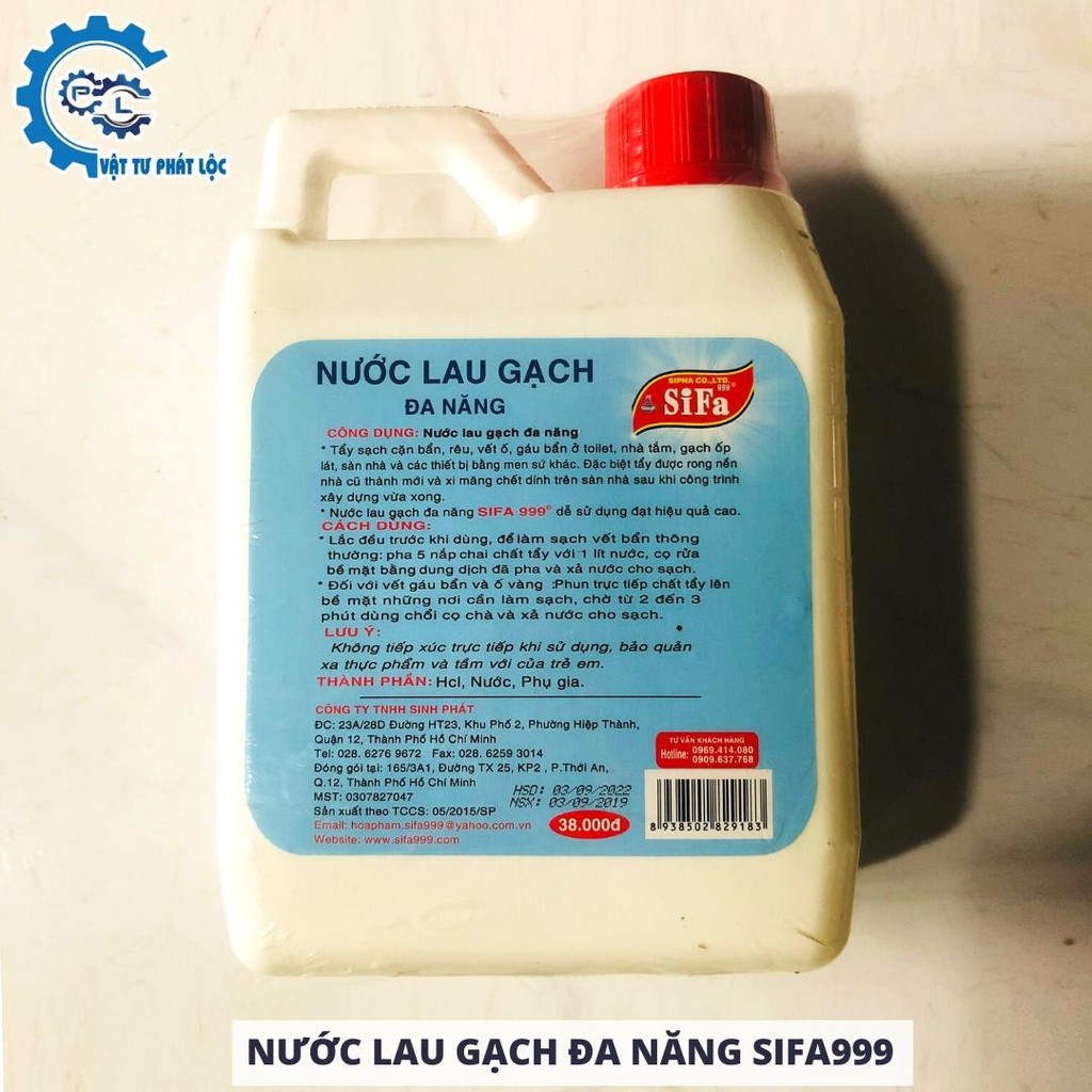 Nước lau gạch đa năng cao cấp Sifa 1200ml