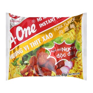 Thùng mì Aone thịt xào 30 gói date mới