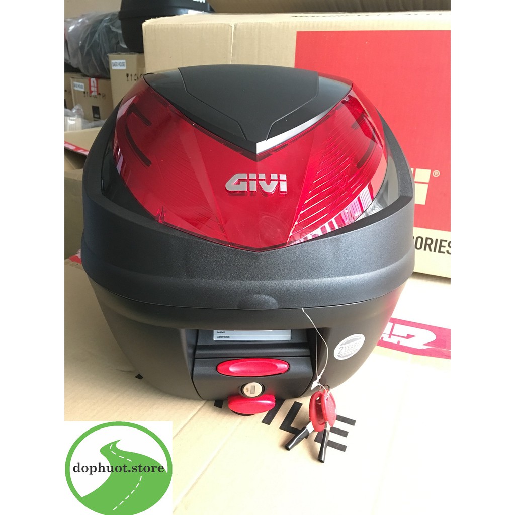 Thùng sau GIVI E250N - Đồ Phượt HCM