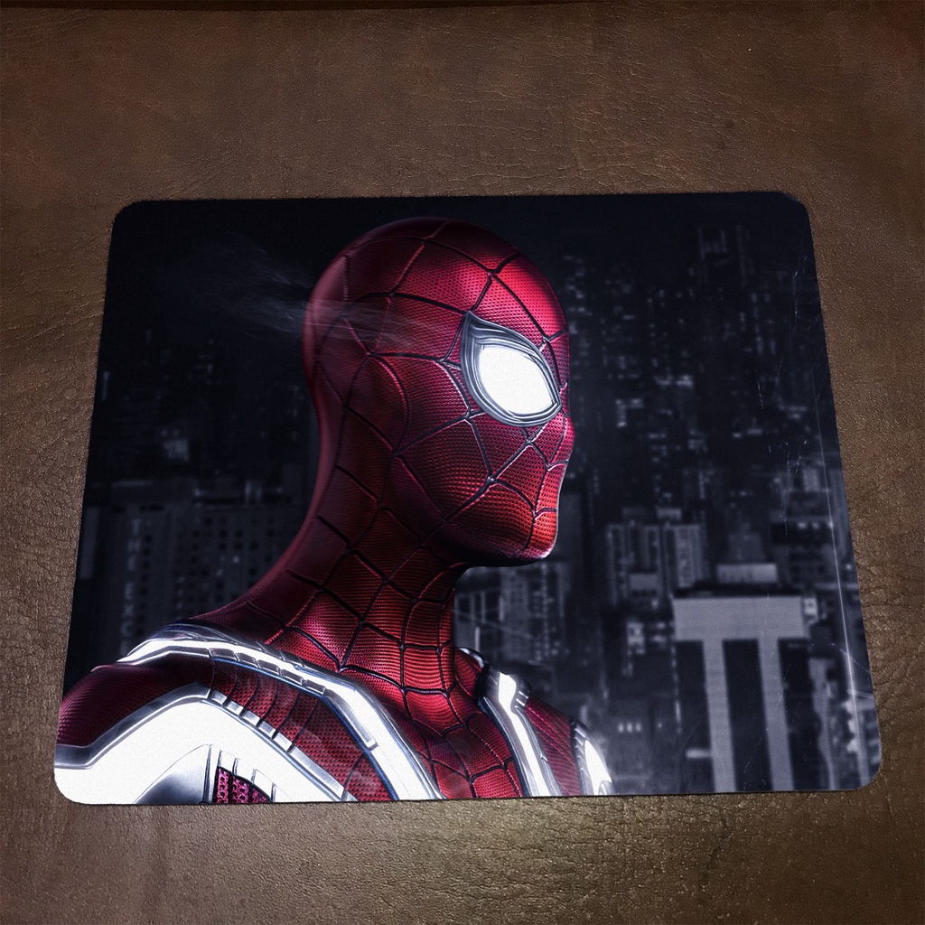 Lót chuột máy tính Marvel SPIDER MAN - Mẫu 3 Mousepad cao su êm ái, nhận in theo yêu cầu