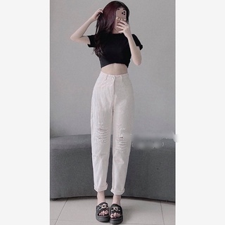 Jeans baggy Rách