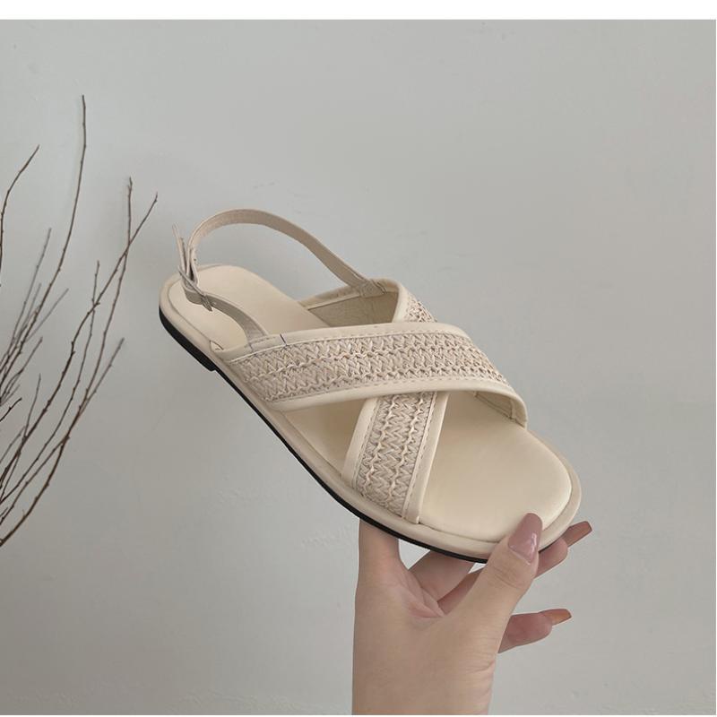 Dép Xăng Đan Quai Ngang Thời Trang Cho Nữ