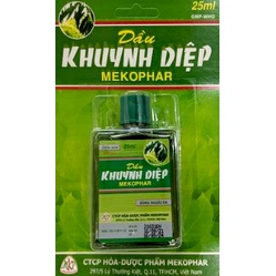 [XÔNG MŨI HỌNG - GIỮ ẤM] Dầu khuynh diệp Mekophar 25ml