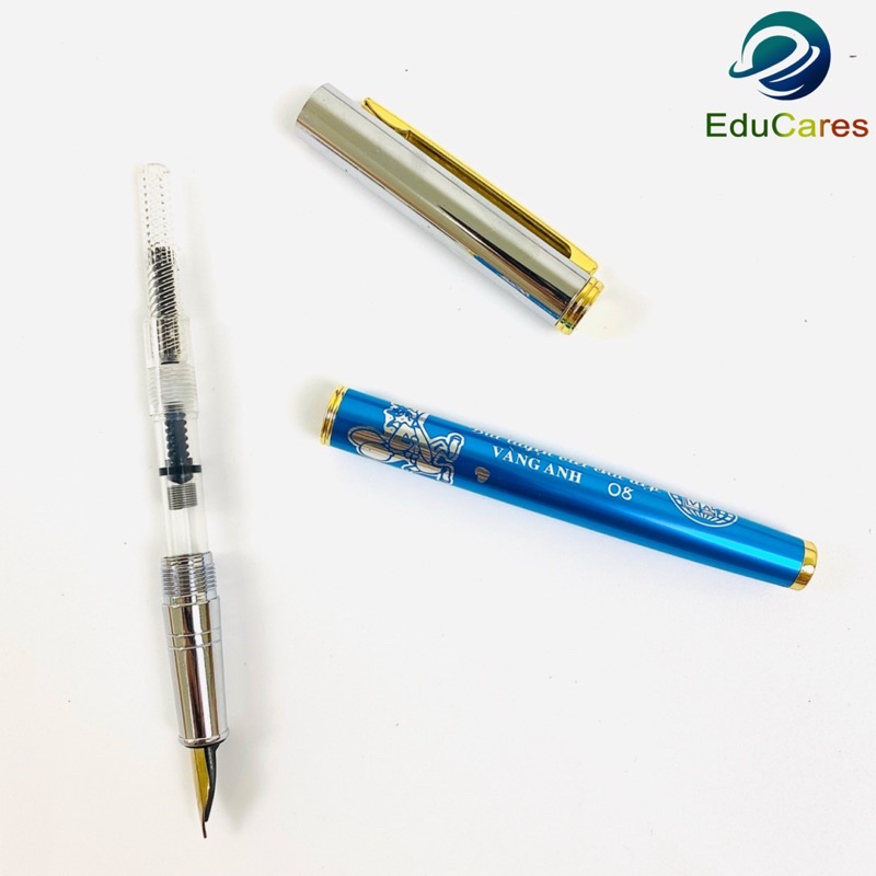 Bút máy nét thanh đậm ngòi mài Vàng Anh 08 - bút luyện viết chữ đẹp êm tay đều nét