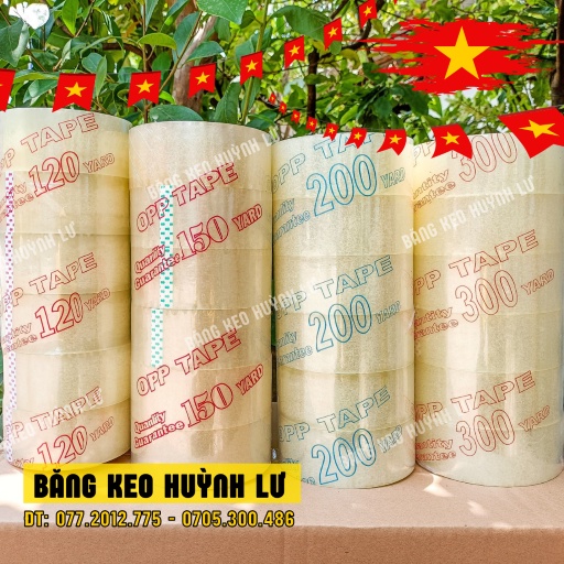 Băng Keo Trong Đục  200y  - Sỉ Lẻ Giá Tốt