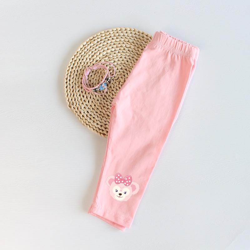 Quần legging cotton nhiều màu sắc kẹo ngọt tùy chọn dành cho bé gái 2-8 tuổi mẫu 2021