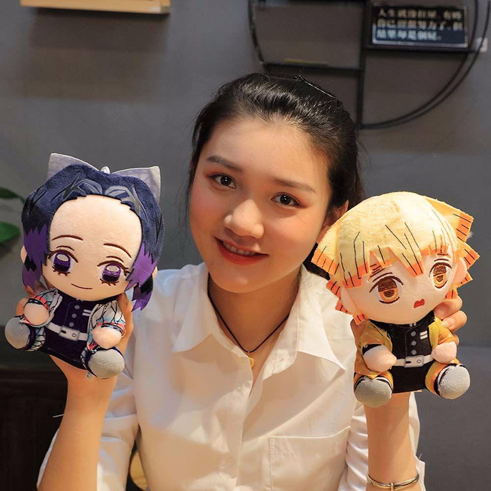 Gối nhồi bông SKJK hình nhân vật Kimetsu no Yaiba Kamado Nezuko Kamado Nezuko 20cm làm quà tặng dành cho trẻ em