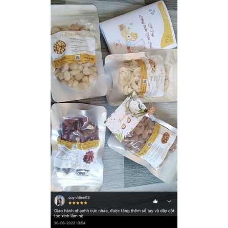 SET HẠT LÀM SỮA GÓI 150g (Hạt sống) - Tặng Sổ Tay Công Thức Sữa Hạt