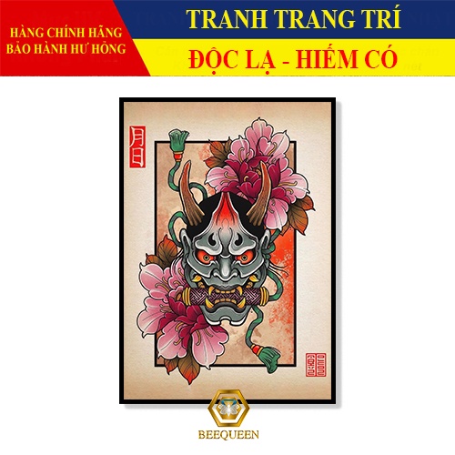 20 Mẫu Tranh Trang Trí Nhà Cửa -  Nhà Hàng, Tiệm Xăm Tattoo Phong Cách Nhật Bản