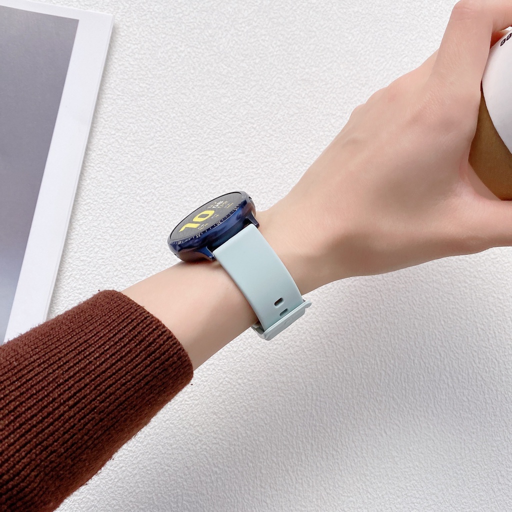 Dây Đeo Silicone Thể Thao Cho Đồng Hồ Thông Minh Samsung Galaxy Watch Active 2